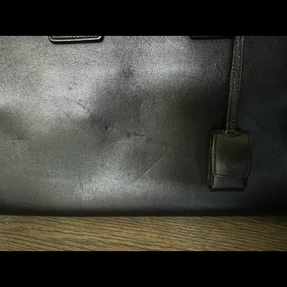 Saint Laurent - Classic Sac De Jour Small In Smooth Leather Black - Picture 8 of 11